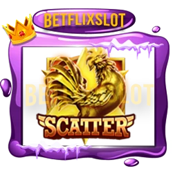 Scatter สัญลักษณ์ Rooster Rumble